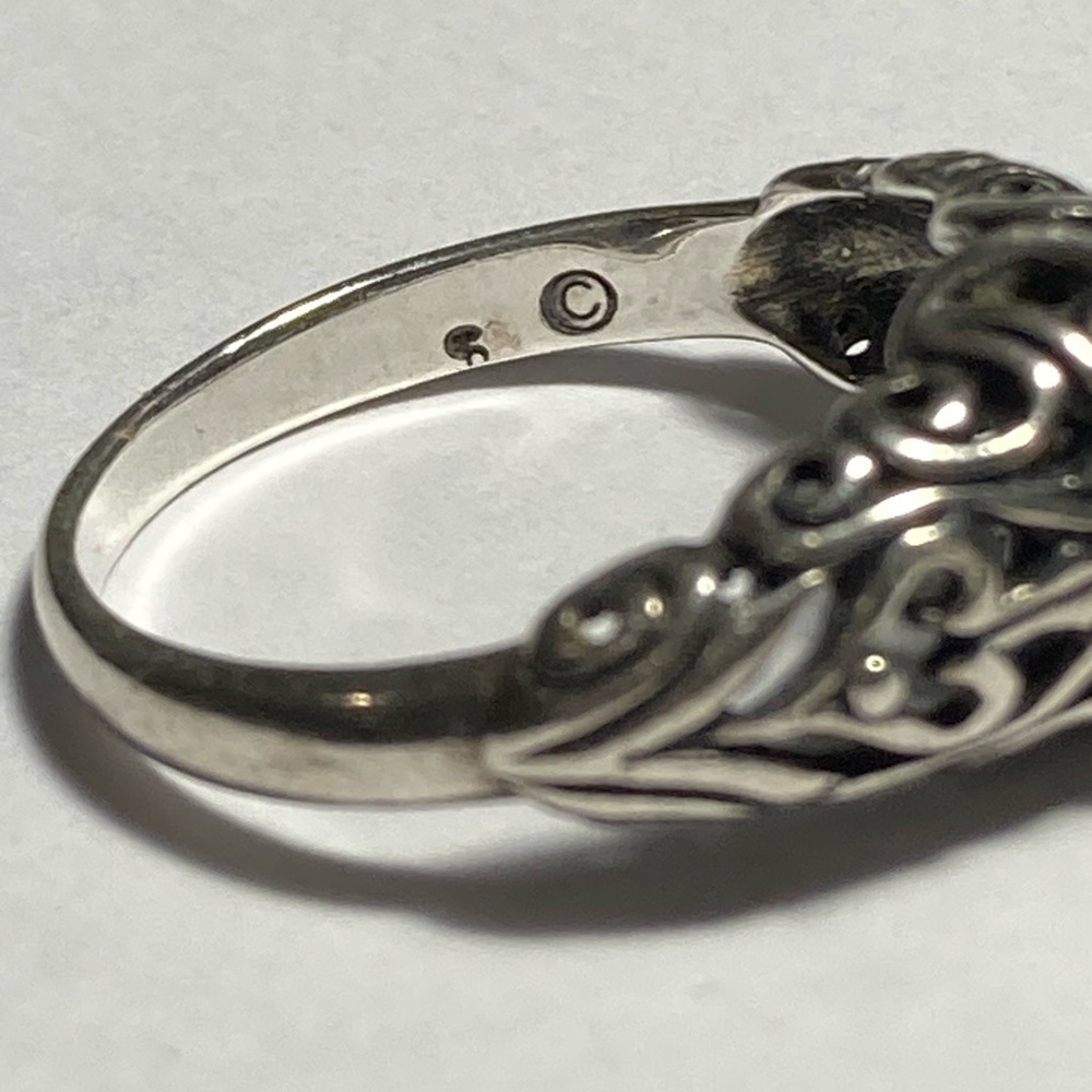 Shube Dakota West Sterling Silver Turquoise Ring - Picture 4 of 6